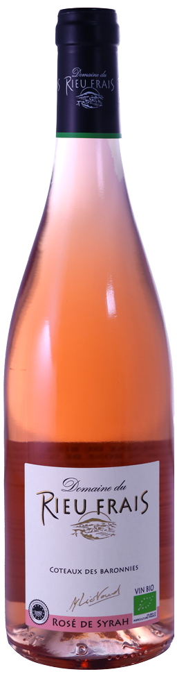 2022 er Syrah Rosé, IGT Coteaux des Baronnies (0,75 l)