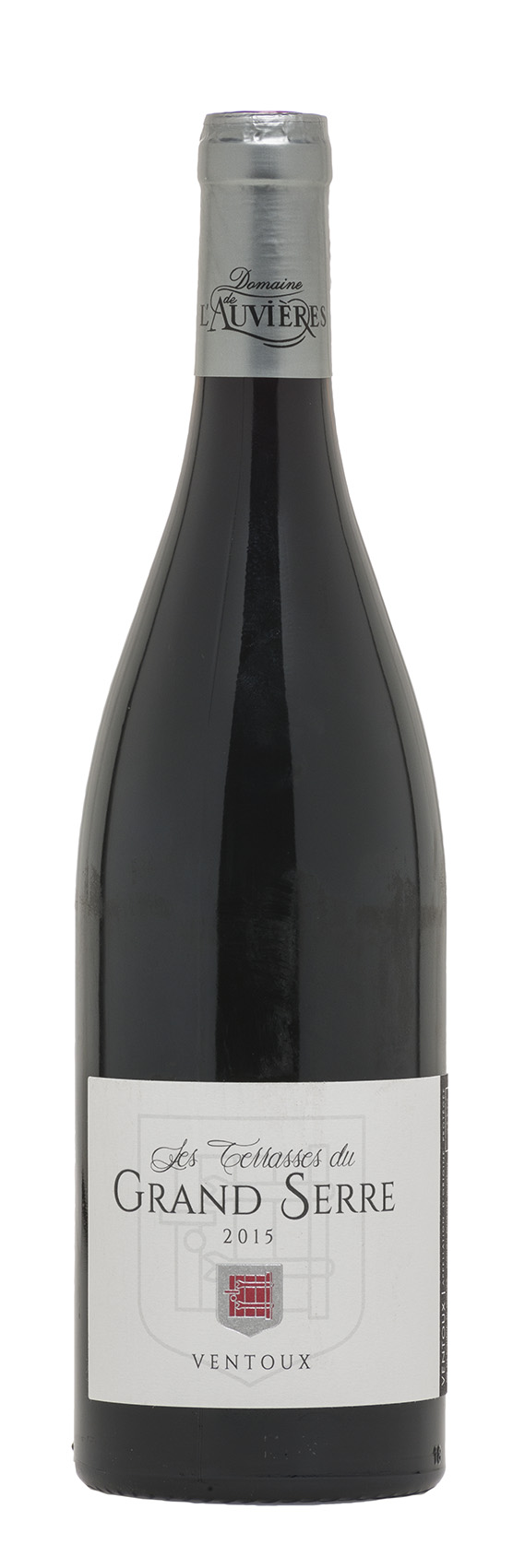 2015 er "Les Terrasses du Grand Serre" Rouge AOP Ventoux (0,75 l)