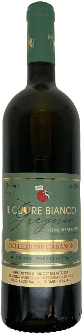 2020 er Cuore Bianco, Vino Bianco Italien (0,75 l)