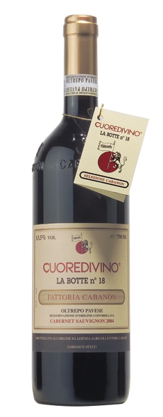 2016 er Cuoredivino - Botte 18, DOC Oltrepo Pavese (1,5 l) i.GK