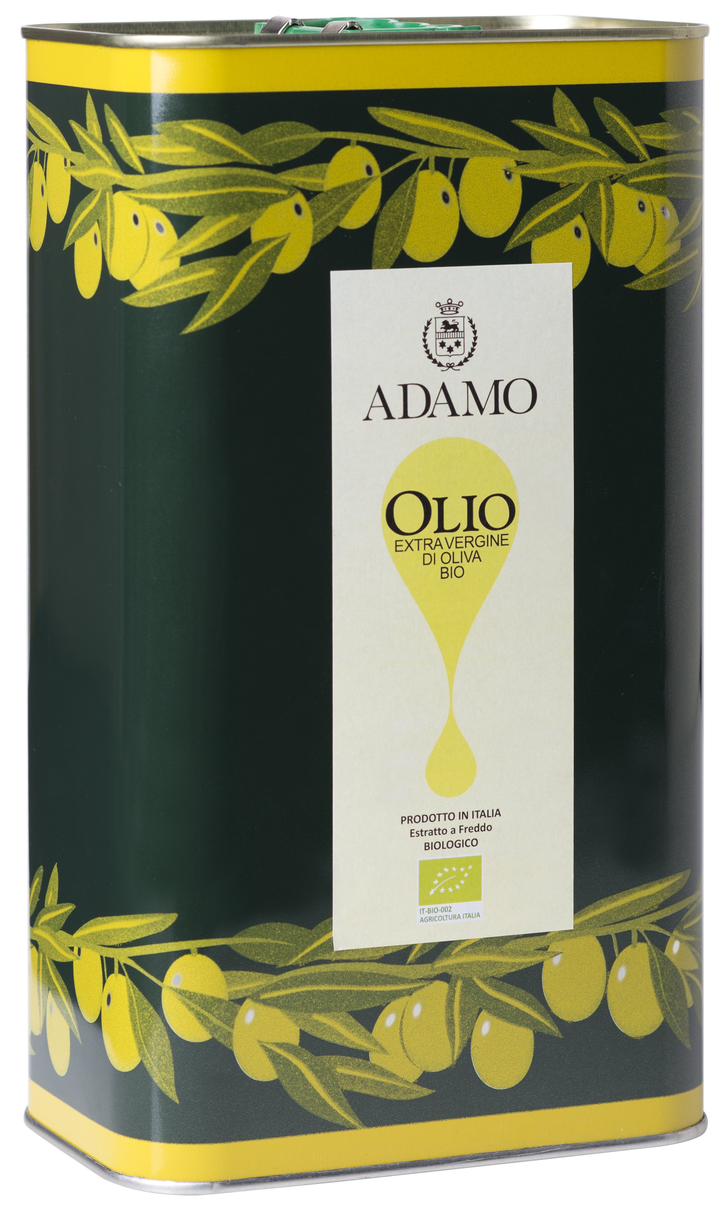Olivenöl, Extra Virgine di Oliva, Adamo (3,0 l)