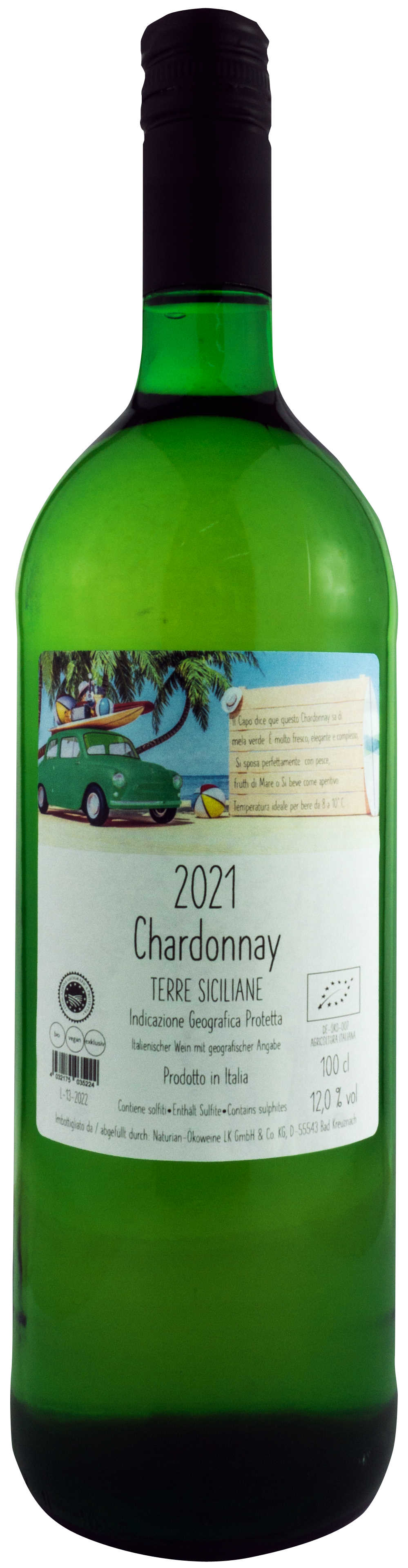 Easy n' Fruity - Chardonnay Terre Siciliane IGP (1,0 l)