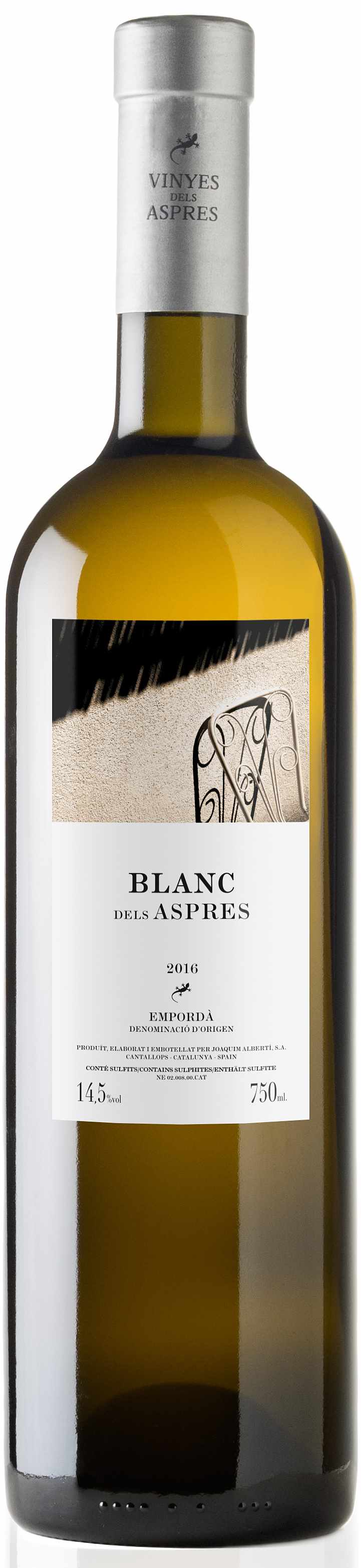 2015 er Blanc dels Aspres, DO Emporada (0,75 l)