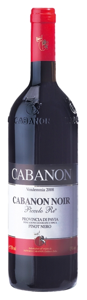 2019 er Cabanon Noir - Piccolo Re - Pinot Nero, IGT Provincia di Pavia  (0,75 l)