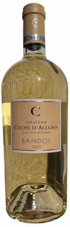 2021 er Ch. Croix d'Allons Blanc, AC Bandol (0,75 l)