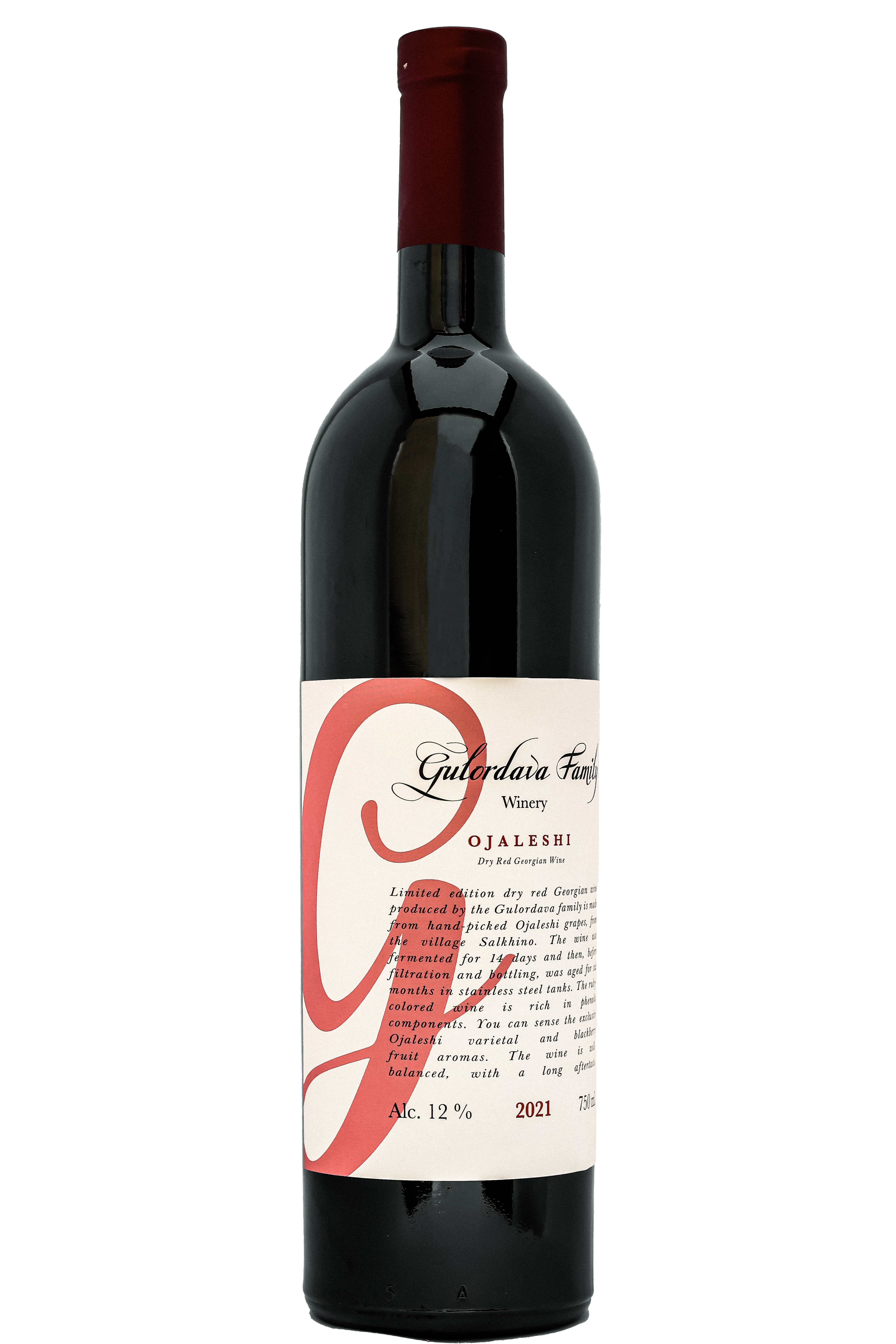 2021 er Ojaleshi Red Dry (0,75 l)