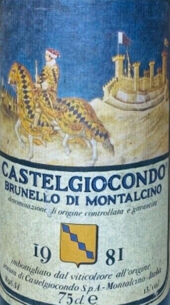 1981 er Castelgiocondo - Brunello di Montalcino DOCG (0,75 l)