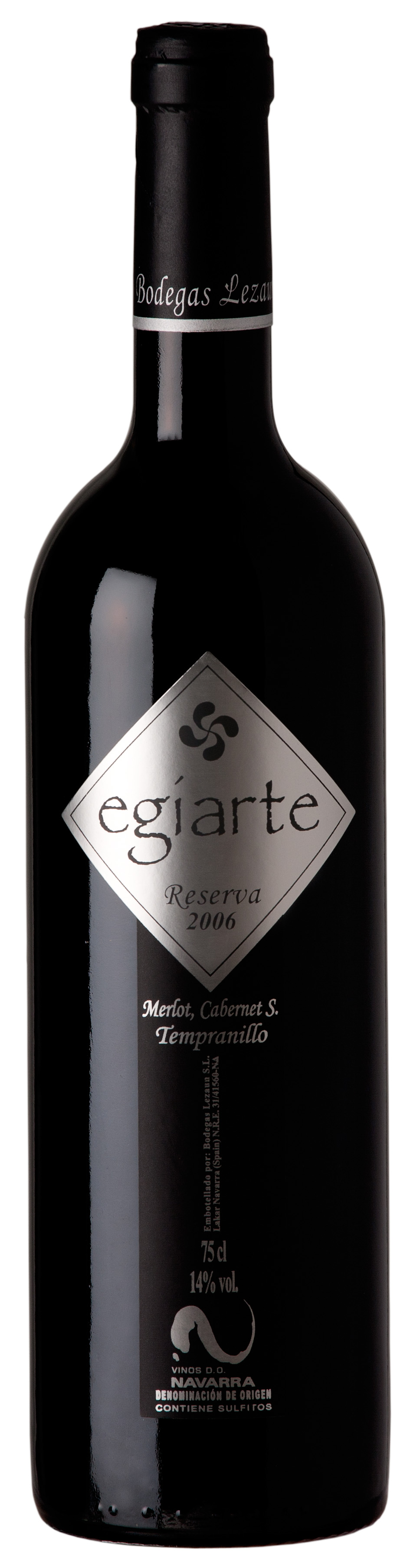 2012 er Egiarte Riserva, DO Navarra (0,75 l)